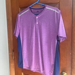 Purple and blue Men's Shirt